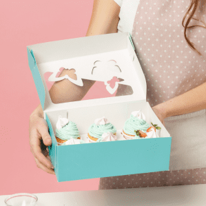 cupcake box enlarged
